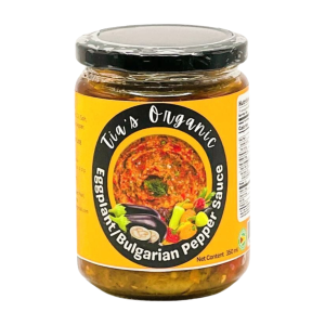 Tia's Organic Eggplant/Bulgarian Pepper Sauce